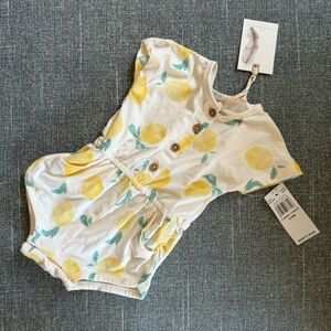 Jessica Simpson baby girl retro romper